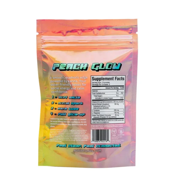 SOHI Kanna Gummies – Peach Glow