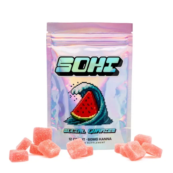 SOHI Kanna Gummies – Watermelon Wave