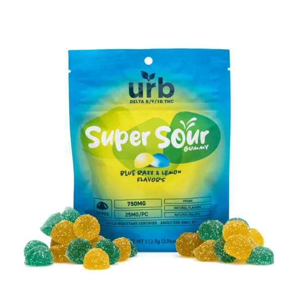 Urb-Delta-8-Delta-9-Delta-10-THC-Super-Sour-Gummies-Blue-Razz-and-Lemon-750-mg-Total-cannabinoids-Combo.webp Urb Delta 8 / Delta 9 / Delta 10 THC Super Sour Gummies – Blue Razz and Lemon (750 mg Total Cannabinoids)
