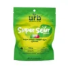 Urb Delta 8 / Delta 9 / Delta 10 THC Super Sour Gummies – Green Apple and Watermelon (750 mg Total Cannabinoids)