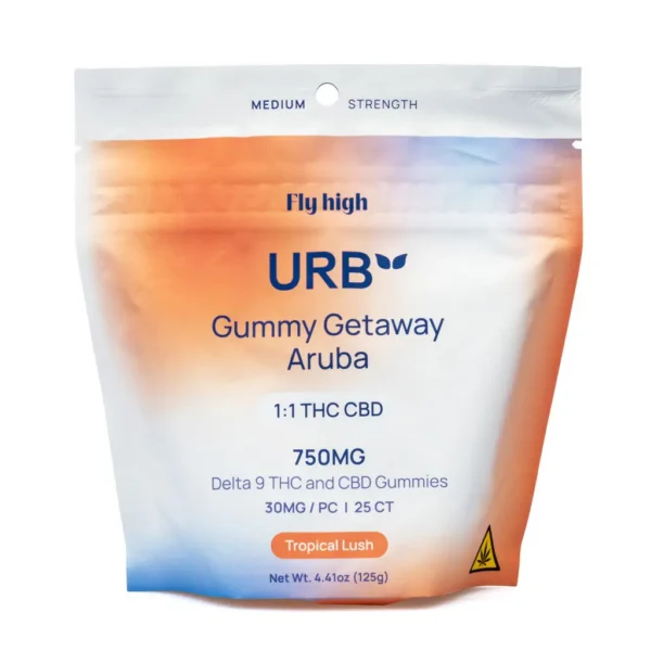 Urb Delta 9 and CBD Gummies – Tropical Lush