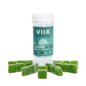 VIIA Delta 9 and CBD Cloud 9 Relief Gummies – 10 mg THC