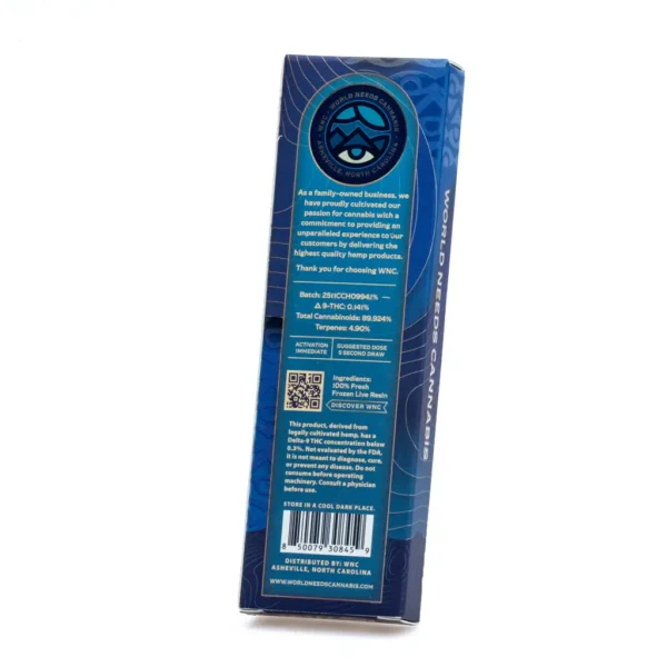 WNC 1 gram THCa Live Resin Disposable – Pina Acai