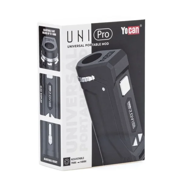 Yocan UNI Pro Universal Portable Box Mod Battery – Black