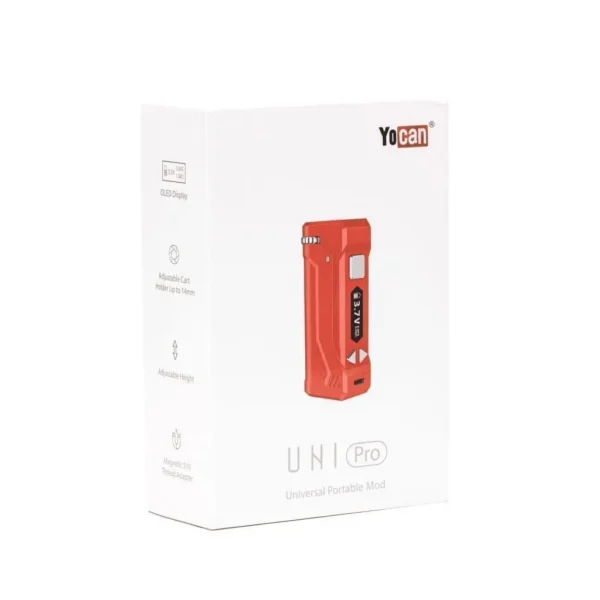 Yocan UNI Pro Universal Portable Box Mod Battery – Red