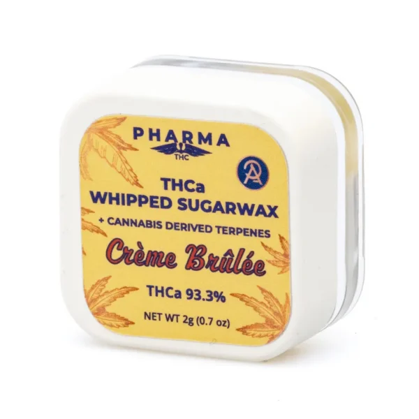 PharmaTHC THCa Whipped Sugarwax – Creme Brule